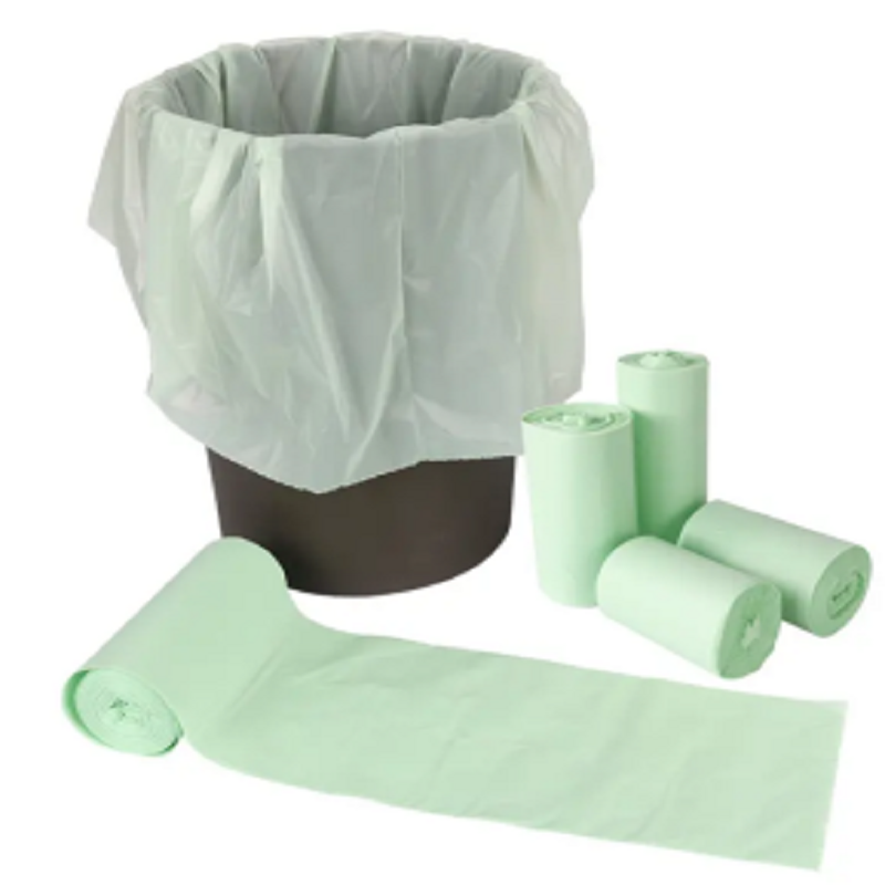 Compostable Corn Starch Biodegradable Tote Trash Bags