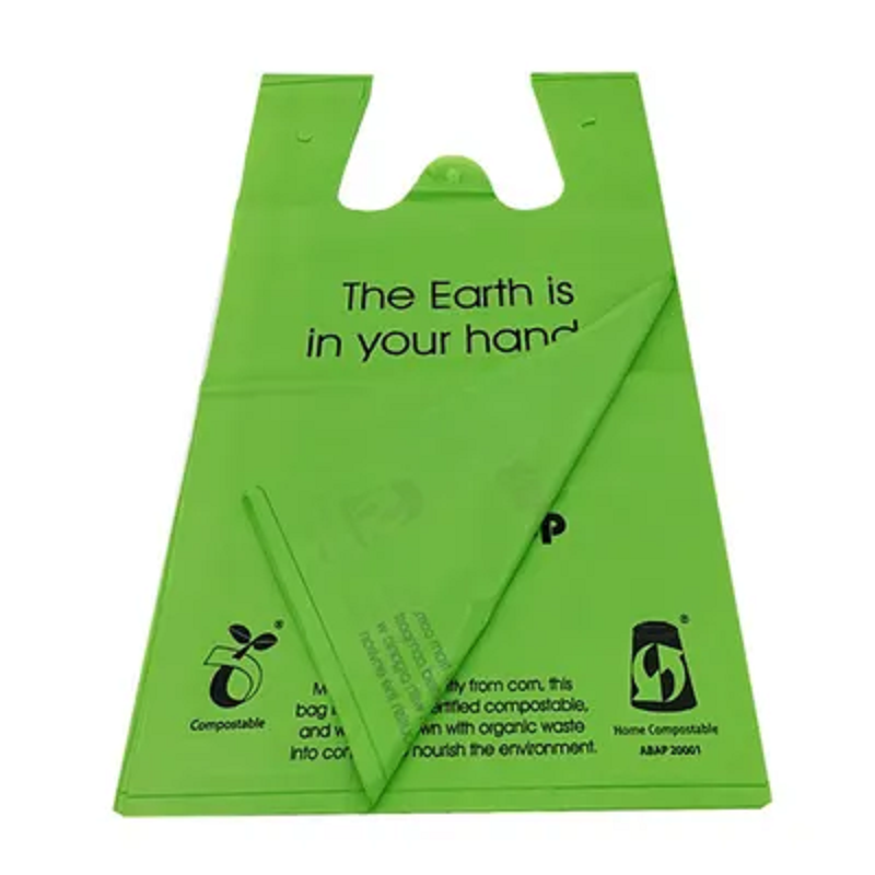 100% Certified Home Compostable Portable Bag 
