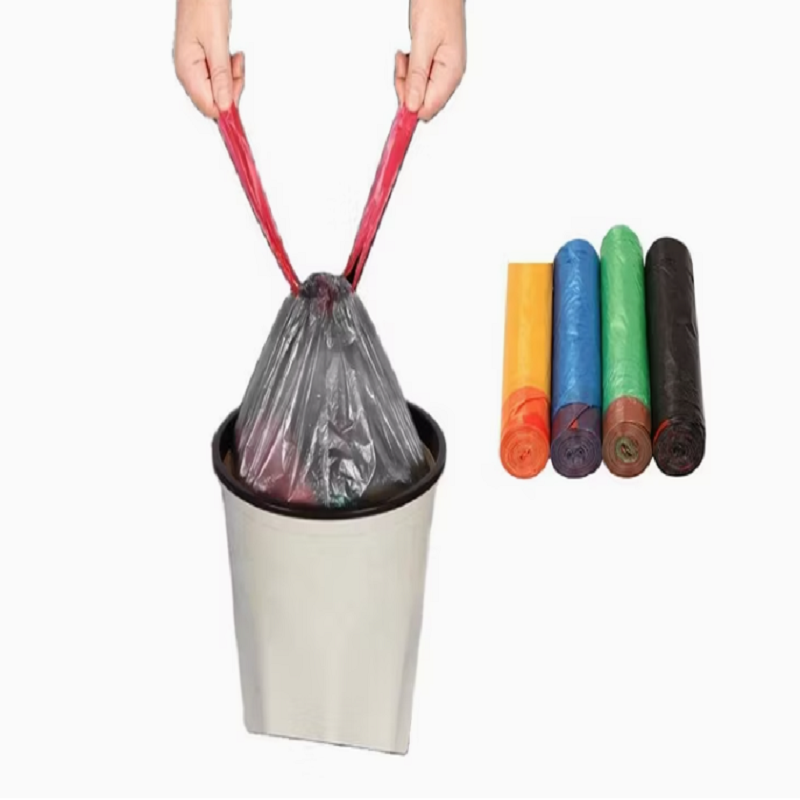 100% Compostable Drawstring Garbage Bag