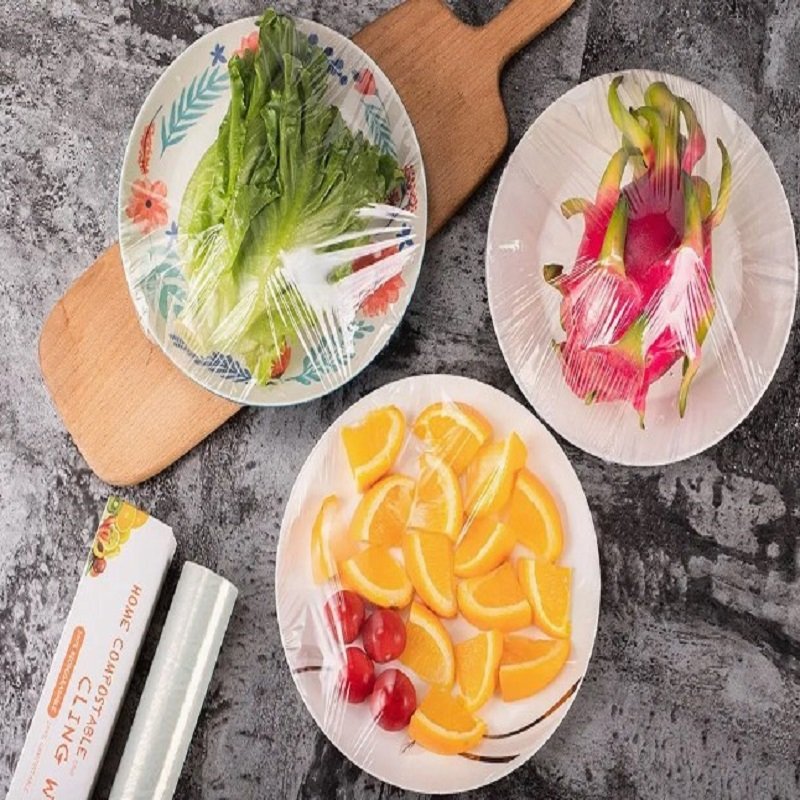  Compostable Cling Film, Biodegradable Cling Film Eco-friendly Cling Film
