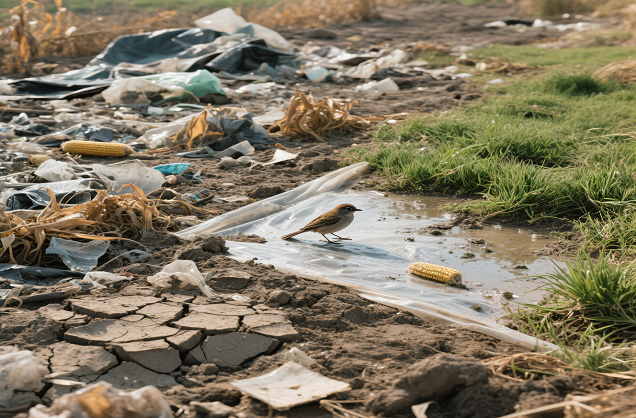 Why choose PLA, PBAT and corn starch for biodegradable mulch film?