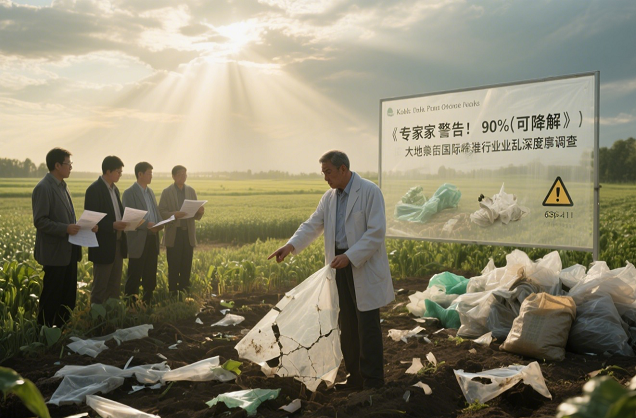 Expert warning: 90% of 'biodegradable' mulch actually does not meet international standards! An in-d