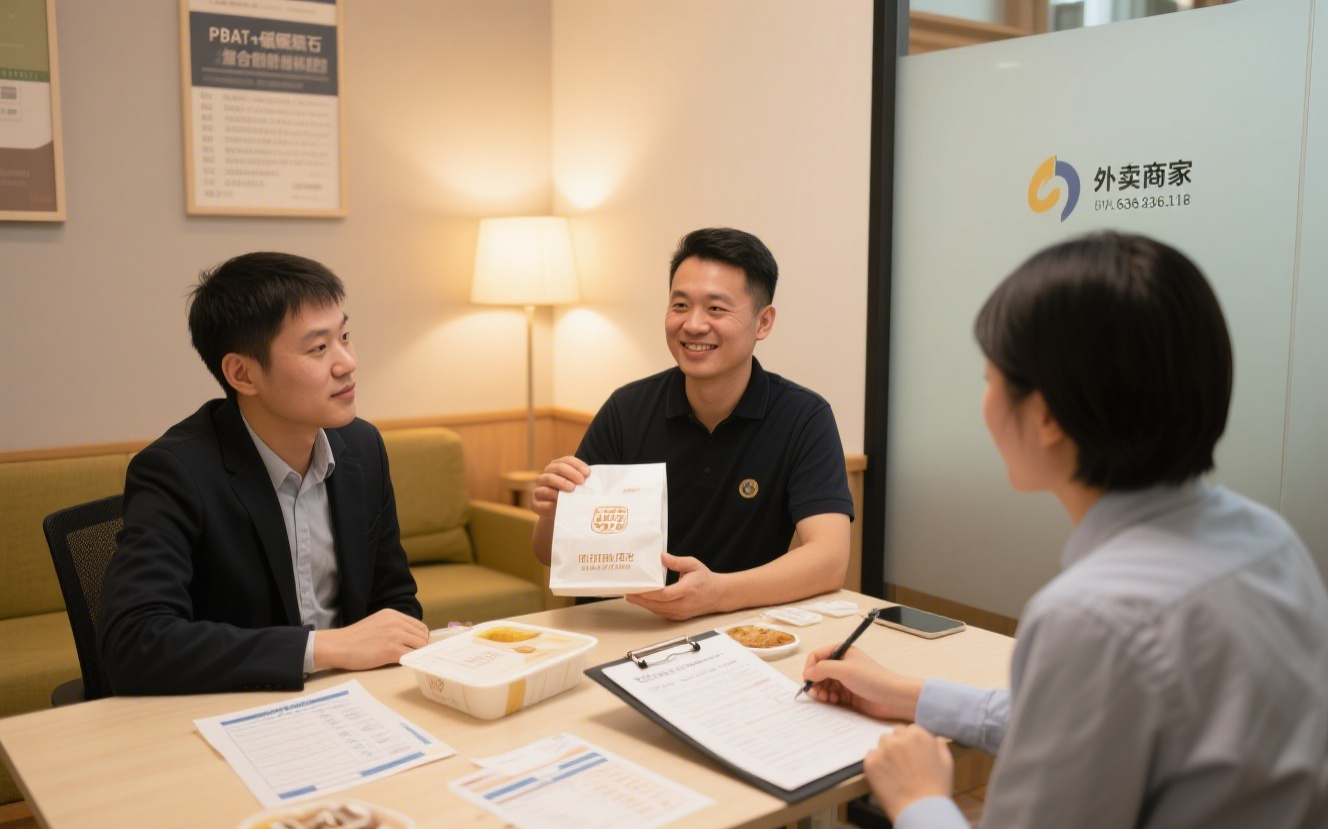 A New Choice for Takeaway Packaging: Evaluation of PBAT+ Calcium Carbonate Composite Material